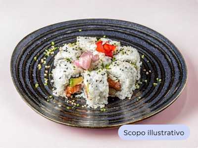 Uramaki Amaebi Mango