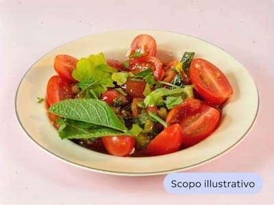 Insalata con Mais e Pomodoro