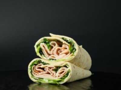 Piadina con Fesa di Tacchino, Rucola e Philadelphia