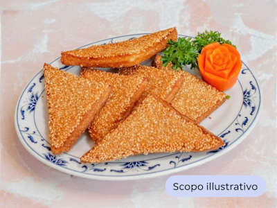 Toast di Gamberi Croccante