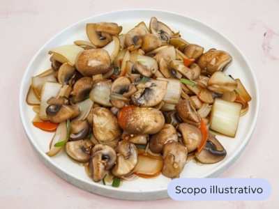 Bambù e Funghi Shiitake Saltati Veg
