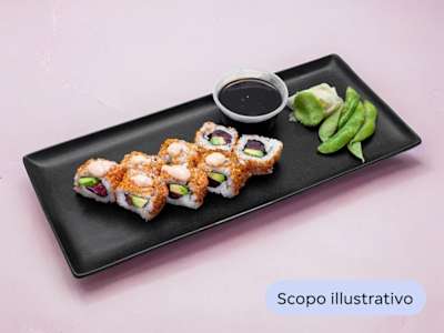 Uramaki Tonno e Avocado