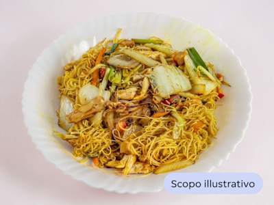 Spaghetti Salati con Verdure Miste
