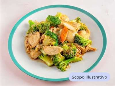 Pollo Salato con Verdure Miste
