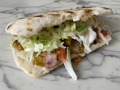 Panuozzo con Salsiccia