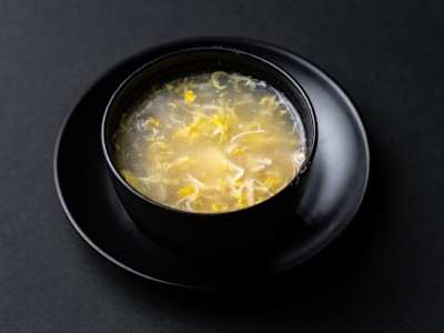 Zuppa mais e Pollo