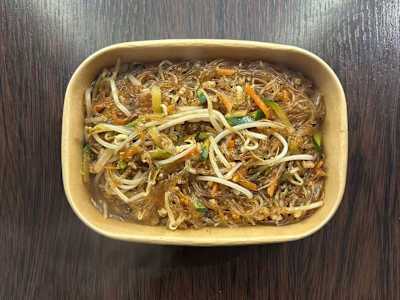Spaghetti con Carne e Verdure