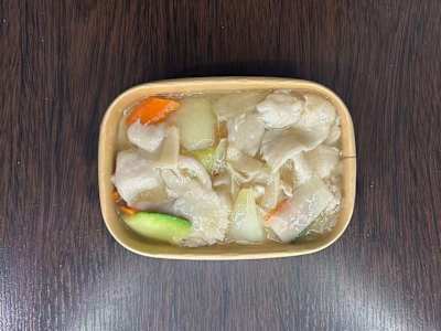 Gnocchi di Riso con Pollo e Verdure