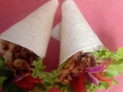 Mini Piadina Kebab Goma Soiamayo