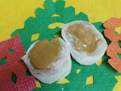 Moci con crema di arachidi