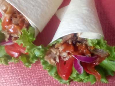 Mini Piadina Kebab Tonkatsu Piccante