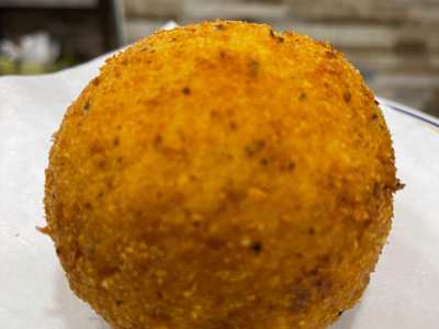 Arancina con carne