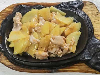 Maiale con Patate alla Piastra