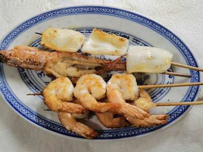 Spiedini di Frutti di Mare
