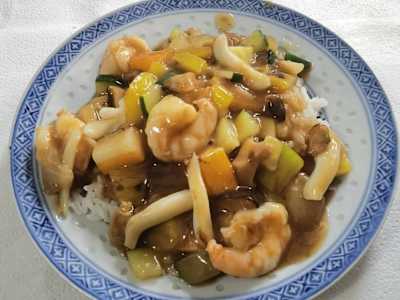 Riso Coperto con Frutti di Mare