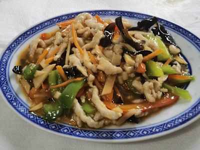Maiale con Verdure in Salsa Piccante