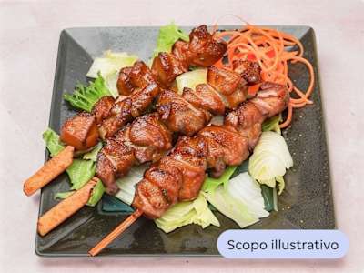 Yakitori con Spiedini di Pollo