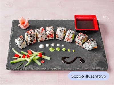 Uramaki Chicken Almond Roll