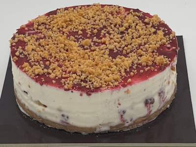Torta cheesecake ai frutti di bosco 4/6 persone