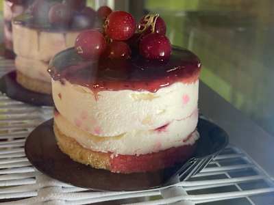 Monoporzione Cioccolato bianco e frutti di bosco