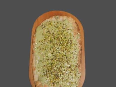 Pinsa Senza Glutine con Granella di Pistacchio