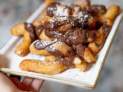 Angioletti Fritti alla Nutella