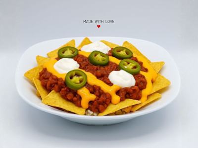 Nachos di chili con carne