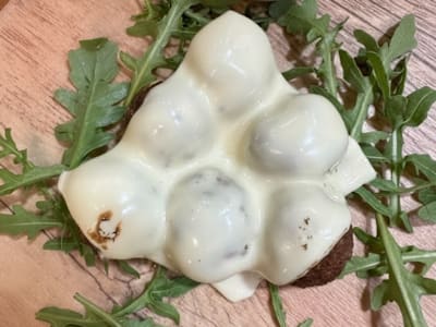Polpettine di Manzo con Fonduta di Formaggio