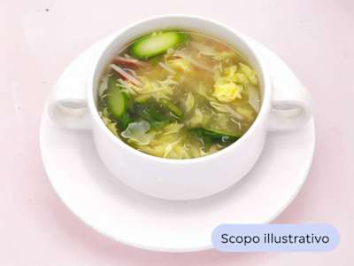 Zuppa di Alghe con Uova