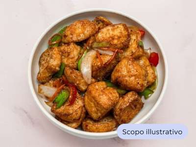 Tofu con Carne e Peperoni Piccanti