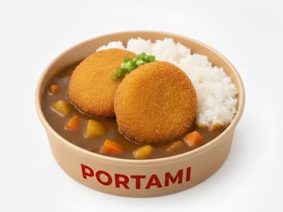 Riso al Curry con Zucca impanata - 237