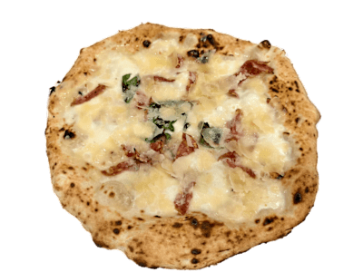 Bufalina  con Salame e Scaglie Bianca