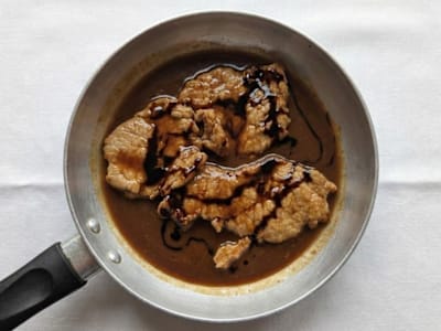 Scaloppine di Tacchino all'Aceto Balsamico