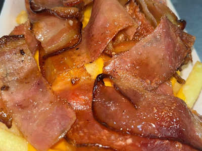 Patate, cheddar e bacon