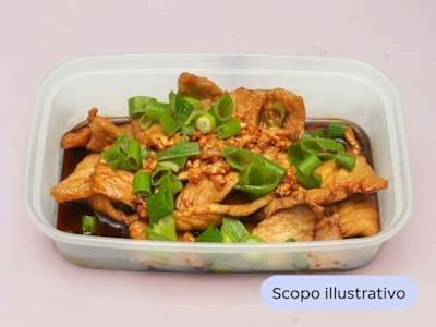 Maiale con Cipolla alla Piastra