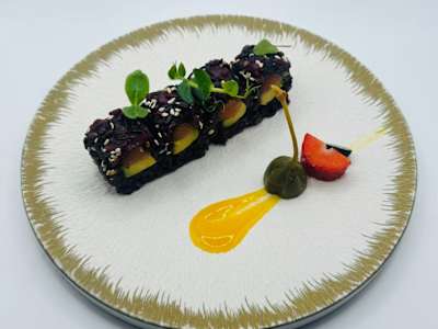 Black sake avocado