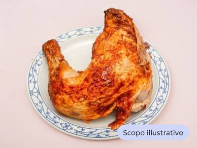 Coscia di pollo in olio piccante