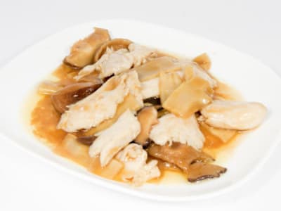 Pollo Bambù e Funghi