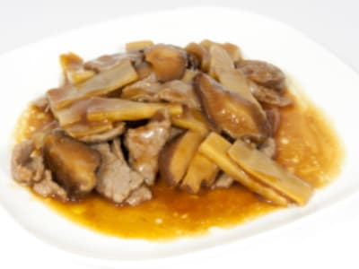 Manzo, Funghi e Bambù