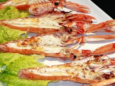 Scampi alla Griglia