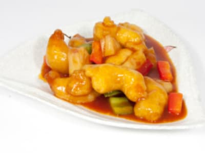 Gamberi Fritti Agrodolce