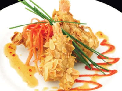 Almond Tempura