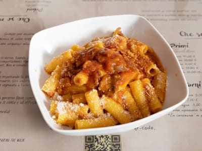 Rigatoni con Pomodoro e Basilico