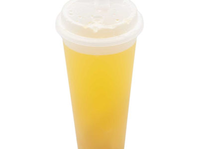 Bubble Tea al Limone e Mandarino / Lemon and Tangerine Bubble Tea / 柠檬和橘子珍珠茶