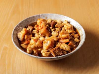 Pollo con Gamberi e Funghi
