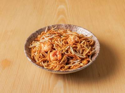Tagliolini Saltati con Gamberi