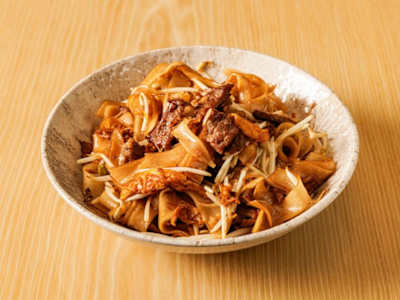 Fettuccine di Riso Stile Hong Kong
