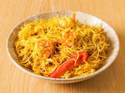 Spaghettini alla Singapore