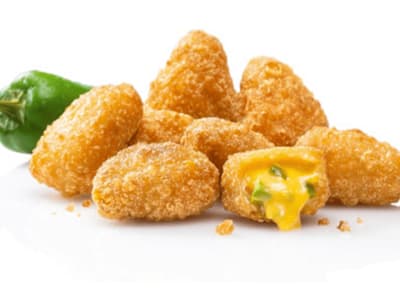 Vegan chili and cheese Nuggets 6pz