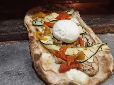Pinsa Romana Ortolana Più Burrata